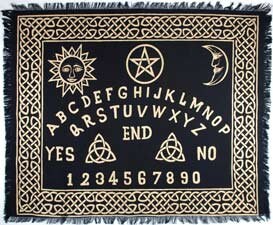 24" x 30" Ouija Board Altar cloth | Metaphysical Tapestry | Ritual Cloth | Witchy shrine cloth | Occult | Pagan table cloth