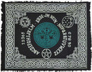 24" x 30" Tree of Life Ouija-Board Altar cloth | Metaphysical Tapestry | Ritual Cloth | Witchy shrine cloth | Occult | Pagan table cloth