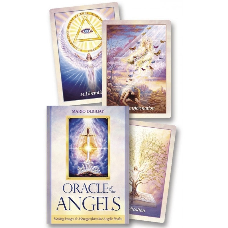 Oracle of the Angels | Cartomancy | Divination Tool | Tarot Deck | Cards | Major Arcana | Guide book | Pagan | Witchy | Magic