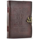 3 1/2" X 5" Pocket Tree of Life Altar Journal w/ latch | Sacred Writing | Occult | Drawing | Witchy | Pagan | Ritual supplies | Blank