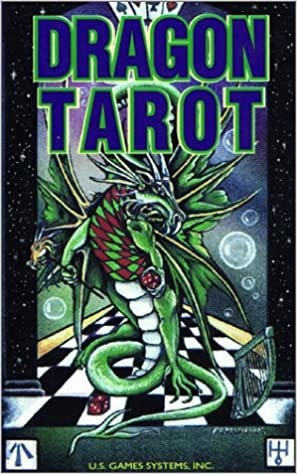 Dragon Tarot Deck | Cartomancy | Divination Tool | Oracle Cards | Major Arcana | Guide book | Pagan | Witch Magic | Fortune Telling | Games