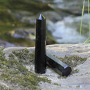 4"+ Black Tourmaline Crystal | generator | obelisk | wand | point | healing | Altar Piece | Natural Gemstone | Energy | Pagan | Wicca Occult