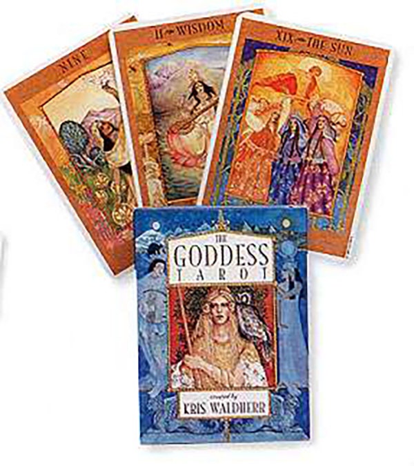 Goddess tarot deck | Cartomancy | Divination Tool | Oracle Cards | Major Arcana | Guide book | Pagan | Witch Magic | Fortune Telling | Games