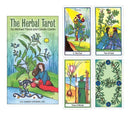 Herbal tarot Deck | Cartomancy | Divination Tool | Oracle Cards | Major Arcana | Guide book | Pagan | Witch Magic | Fortune Telling Game