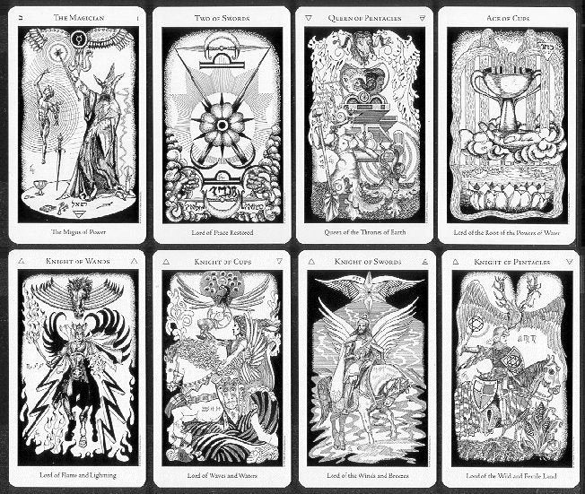 Hermetic Tarot Deck | Cartomancy | Divination Tool | Oracle Cards | Major Arcana | Guide book | Pagan | Witchy | Magic
