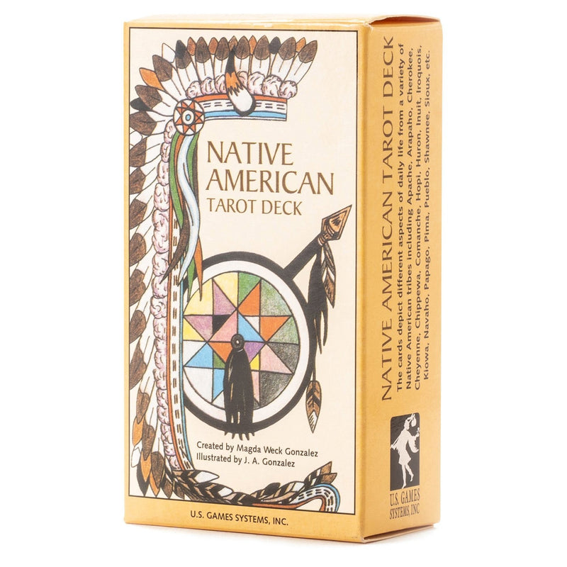 Native American Tarot deck | Cartomancy | Divination Tool | Oracle Cards | Major Arcana | Guide book | Pagan | Witch Magic  Fortune Telling