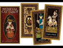 Medieval Cat tarot deck | Cartomancy | Divination Tool | Oracle Cards | Major Arcana | Guide book | Pagan | Witch Magic  Fortune Telling