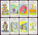 Starter tarot deck | Cartomancy | Divination Tool | Oracle Cards | Major Arcana | Guide book | Pagan | Witch Magic | Fortune | artwork