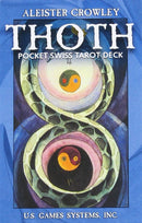 Thoth Pocket Swiss Tarot Deck | Cartomancy | Divination Tool | Cards | Major Arcana | Guide book | Pagan | Witch Magic | Oracle Cards | self