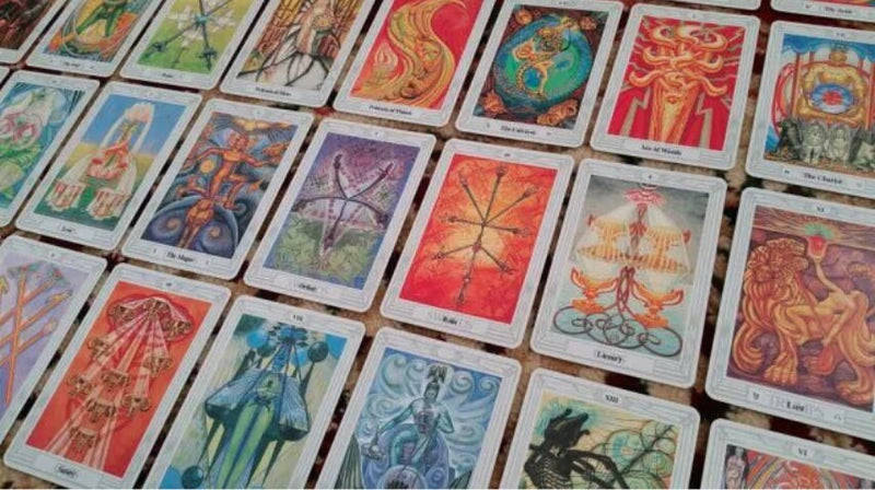 Thoth tarot deck | Cartomancy | Divination Tool | Oracle Cards | Major Arcana | Guide book | Pagan | Witchy | Magic | Fortune | the best