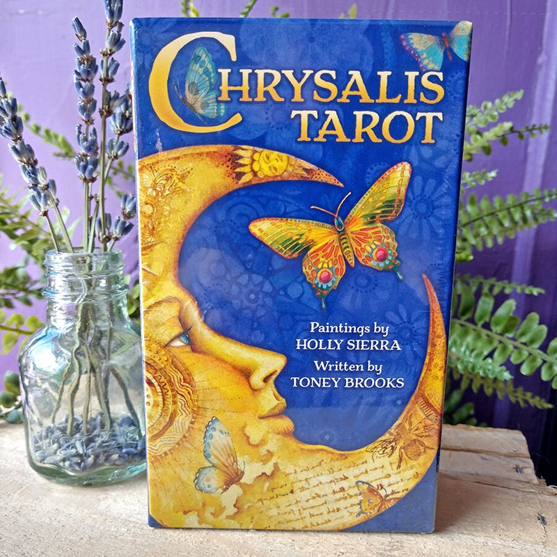 Chrysalis Tarot Deck | Cartomancy | Divination Tool | Oracle Cards | Major Arcana | Guide book | Pagan | Witch Magic | artwork | Fortune