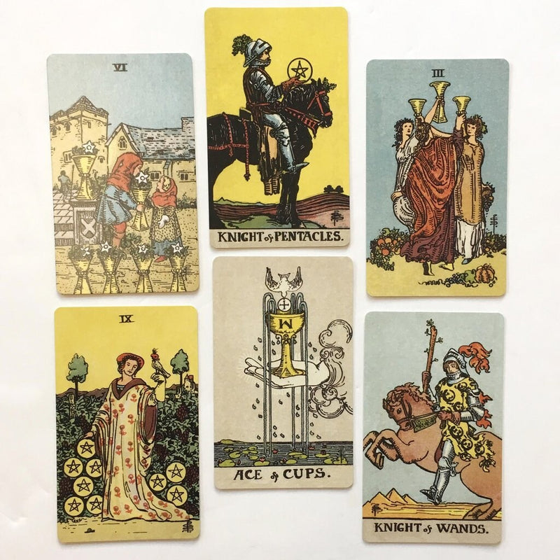 Smith-Waite tarot deck | Cartomancy | Divination Tool | Oracle Cards | Major Arcana | Guide book | Pagan | Witch Magic
