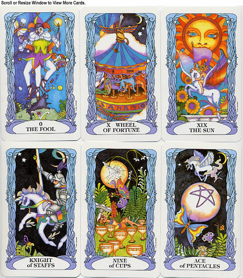 Tarot of a Moon Garden Deck | Cartomancy | Divination Tool | Oracle Cards | Major Arcana | Guide book | Pagan | Witch Magic  Fortune Telling