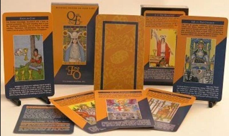 Quick and Easy tarot deck | Cartomancy | Divination Tool | Oracle Cards | Major Arcana | Guide book | Pagan | Witch Magic  Fortune Telling