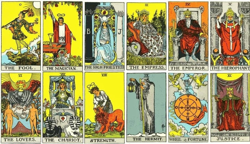 Rider-Waite Spanish tarot deck | Cartomancy | Divination Tool | Oracle Cards | Major Arcana | Guide book | Pagan | Witch Magic | Fortune