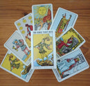 Rider-Waite Pocket tarot deck | Cartomancy | Divination Tool | Cards | Major Arcana | Guide book | Pagan | Witch Magic | Oracle Cards | self