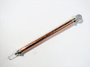 7" Copper Healing Wand | Royal | Scepter | Altar Tool | Blasting Rod | Caduceus | Divining | Magic | Pagan | Witch | Fairy | Druid