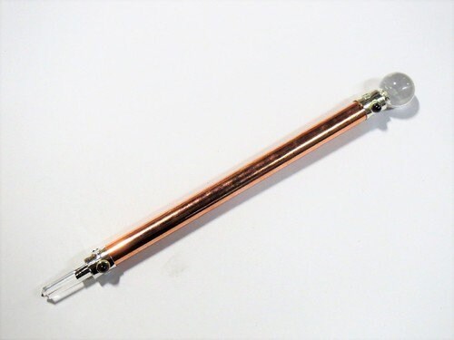 7" Copper Healing Wand | Royal | Scepter | Altar Tool | Blasting Rod | Caduceus | Divining | Magic | Pagan | Witch | Fairy | Druid