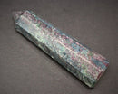3"+ Ruby Fuchsite Crystal | generator | obelisk | wand | point | healing | Altar Piece | Natural Gemstone | Energy | Pagan | Wicca | Occult