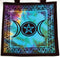 18" x 18" Triple Moon Pentagram Tote Bag | Halloween Bag | Esoteric Style Design | Quality Fashion | Durable Cloth | Clothing Item | Handle