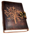 5" X 7" Tree Altar Journal w/ latch | Sacred Writing | Occult | Drawing | Witchy | Pagan | Ritual supplies | Blank leather