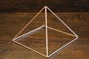 6" Copper Pyramid Energizer | crystal recharging tool | sacred geometry | protection | purify | generator | altar tools | crystal grid