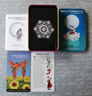 Sun and Moon tarot (Decorative Tin) Deck | Cartomancy | Divination Tool | Oracle Cards | Major Arcana | Guide book | Pagan | Witch Magic