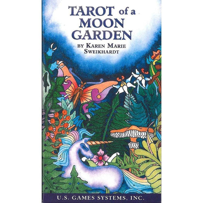 Tarot of a Moon Garden Deck | Cartomancy | Divination Tool | Oracle Cards | Major Arcana | Guide book | Pagan | Witch Magic  Fortune Telling