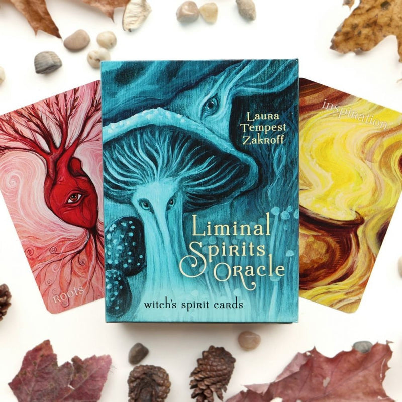 Liminal Spirits oracle, Witch's Spirit Cards Deck | Cartomancy | Divination Tool | Oracle Cards | Major Arcana | Guide book | Pagan | Magic