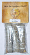 3pk Blue Sage smudge stick | ceremonial tools | offering | blessing | Made in the USA | purification set | natural | safe
