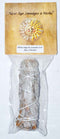4" White Sage & Lavender smudge stick | ceremonial tools | offering | blessing | Made in the USA | purification set | natural