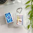 Tiny Tarot Key Chain (Universal Waite Tarot) deck | Cartomancy | Divination Tool | Major Arcana | Guide book | Pagan Witch Magic Oracle card