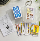 Tiny Tarot Key Chain (Universal Waite Tarot) deck | Cartomancy | Divination Tool | Major Arcana | Guide book | Pagan Witch Magic Oracle card