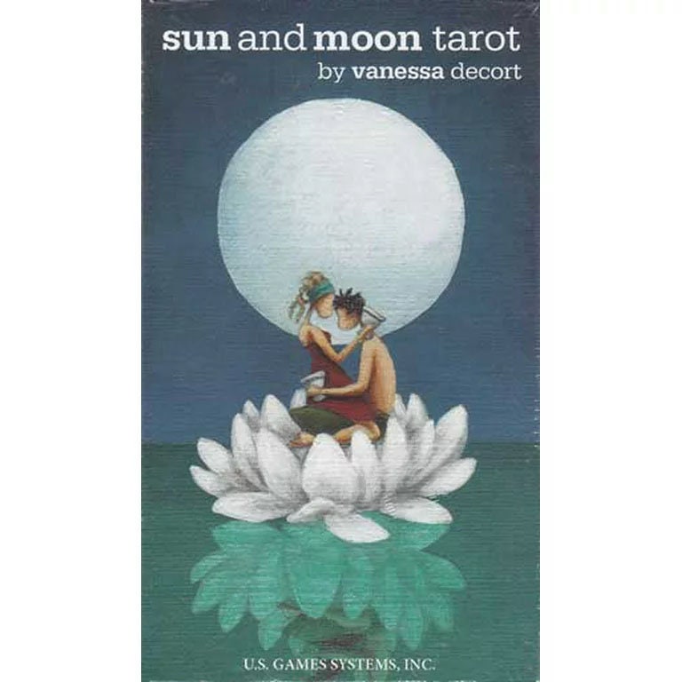 Sun and Moon tarot Deck | Cartomancy | Divination Tool | Oracle Cards | Major Arcana | Guide book | Pagan | Witch Magic